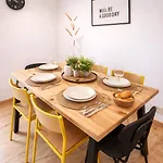 Cosy 8 Pers Balcon Parking Gratuit 3 Ch Mulhouse