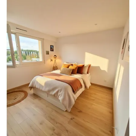 Cosy 8 Pers Balcon Parking Gratuit 3 Ch Apartament