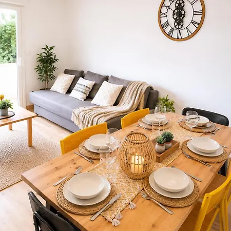 Cosy 8 Pers Balcon Parking Gratuit 3 Ch Apartament Miluza