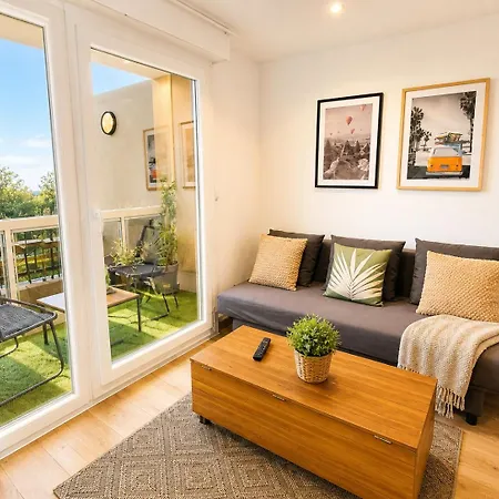 Cosy 8 Pers Balcon Parking Gratuit 3 Ch * Mulhouse