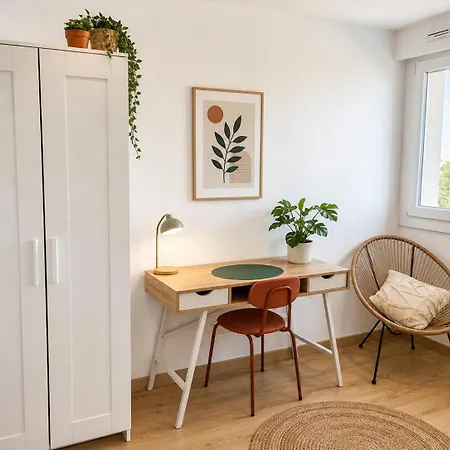 Cosy 8 Pers Balcon Parking Gratuit 3 Ch * Mulhouse