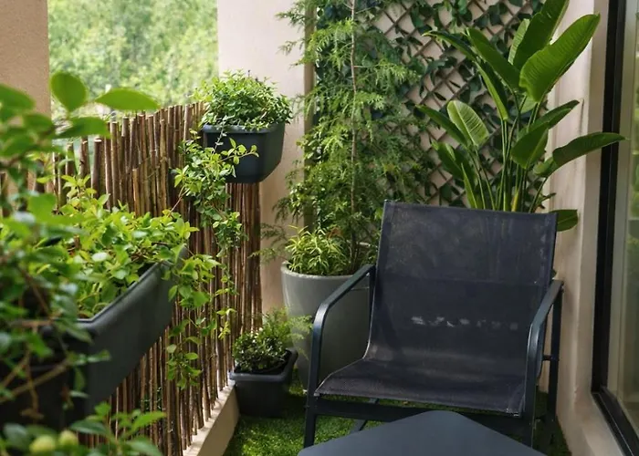 Cosy 8 Pers Balcon Parking Gratuit 3 Ch Lägenhet *